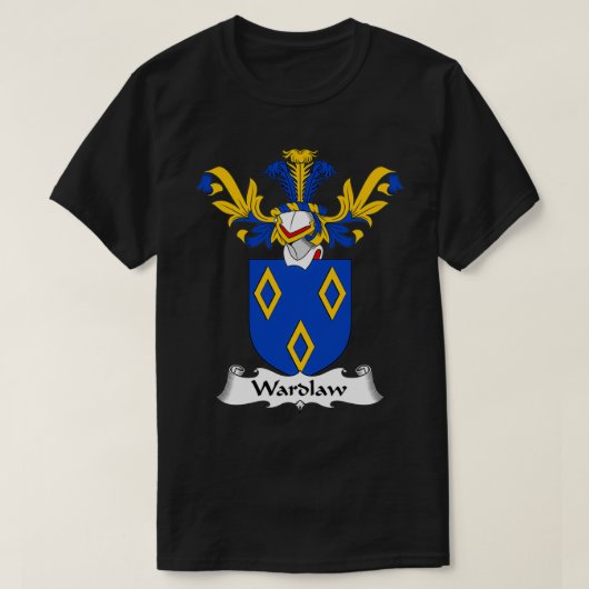 Wardwetbekleding van de gezinscrest van wapens t-shirt (Design voorkant)
