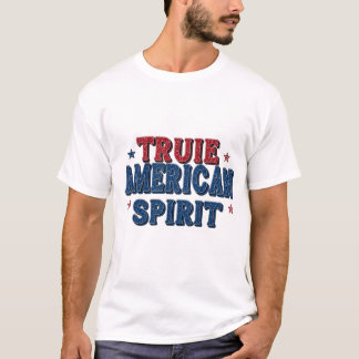 Ware Amerikaanse Geest T-shirt