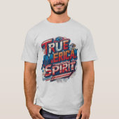 Ware Amerikaanse Geest T-shirt (Voorkant)