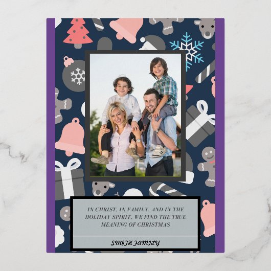 Ware Betekenis van Kerstmis Kaart (Voorkant)