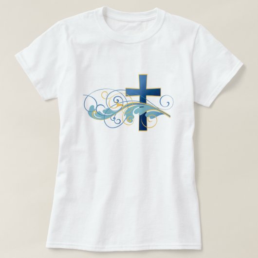 Ware christenen verspreiden zijn woord als de wind t-shirt (Design voorkant)