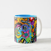 Ware concessies tweekleurige koffiemok (Voorkant rechts)