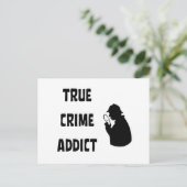 Ware criminaliteitverslaafde briefkaart (Staand voorkant)