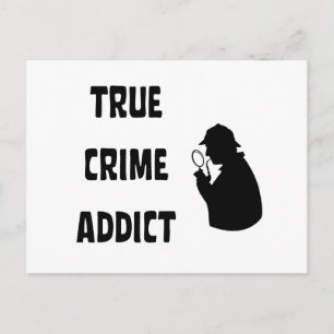 Ware criminaliteitverslaafde briefkaart