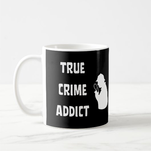 Ware criminaliteitverslaafde koffiemok (Links)
