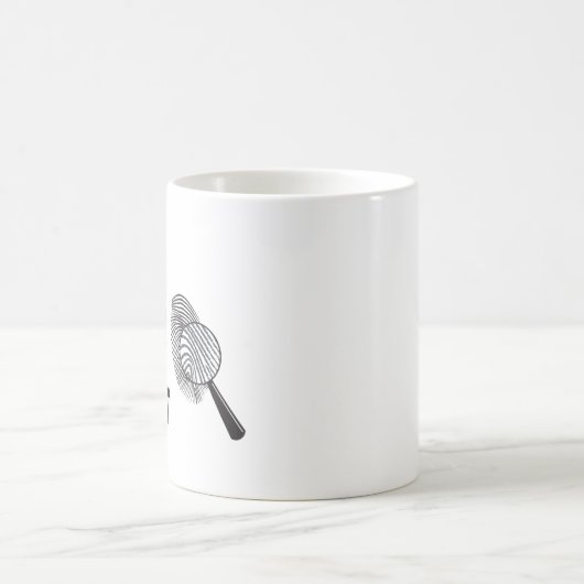 Ware criminaliteitverslaafde koffiemok (Center)