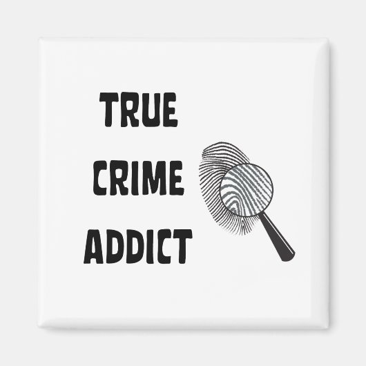 Ware criminaliteitverslaafde magneet (Voorkant)