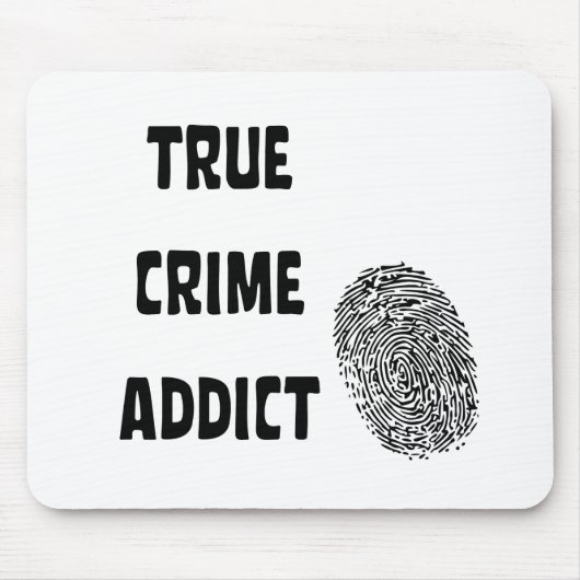 Ware criminaliteitverslaafde muismat (Voorkant)