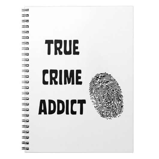 Ware criminaliteitverslaafde notitieboek (Voorkant)