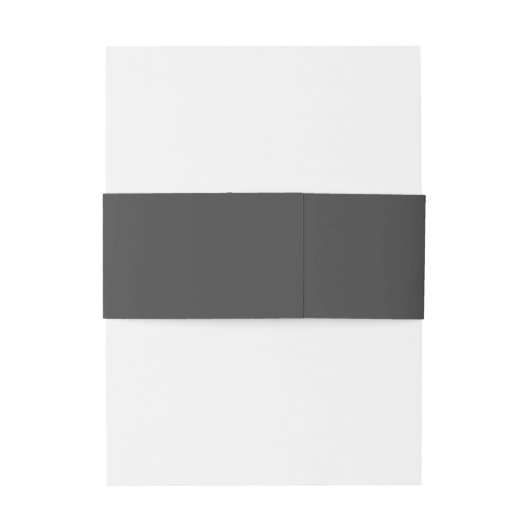 Ware eenvoud 1 bruid en bruidegom Houtskool Bruilo Uitnodigingen Wikkel (Achterkant Voorbeeld)