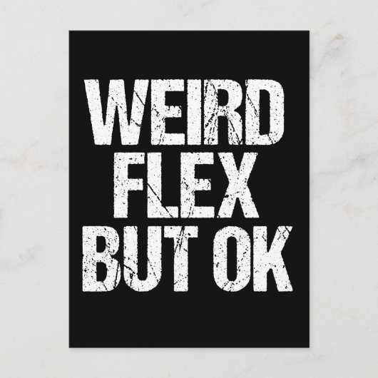 Ware Flex maar OK Briefkaart (Voorkant)