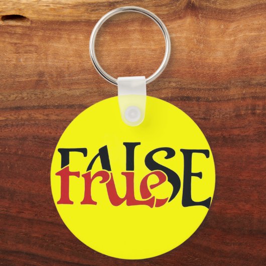 Ware fout sleutelhanger (Voorkant)