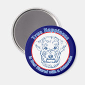 Ware Geluk met een Schnoedle Magneet (Voorkant / Achterkant)