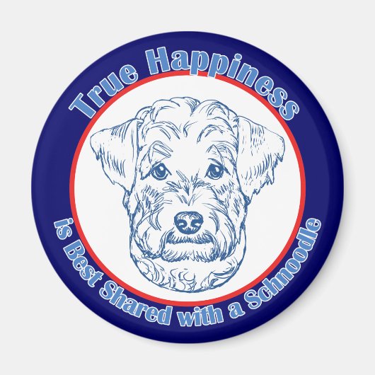 Ware Geluk met een Schnoedle Magneet (Voorkant)