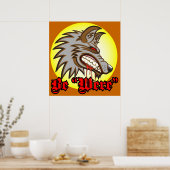 "Ware" halloween Poster (Keuken)