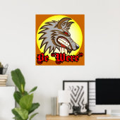 "Ware" halloween Poster (Thuiskantoor)