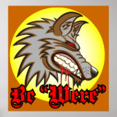 "Ware" halloween Poster (Voorkant)