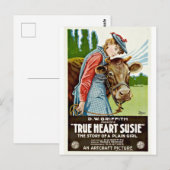  Ware Hart Susie Silent Hollywood Film Briefkaart (Voorkant / Achterkant)