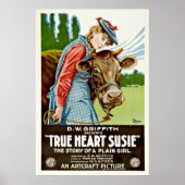  Ware Hart Susie Silent Hollywood Film Poster (Voorkant)