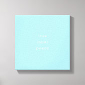Ware Innerlijke Vrede | Minimaal Canvas Afdruk (Voorkant)