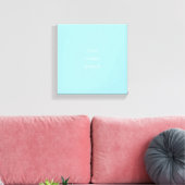 Ware Innerlijke Vrede | Minimaal Canvas Afdruk (Insitu (Woonkamer))