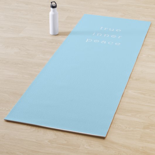 Ware Innerlijke Vrede Minimalistische Yogamat (In situ)