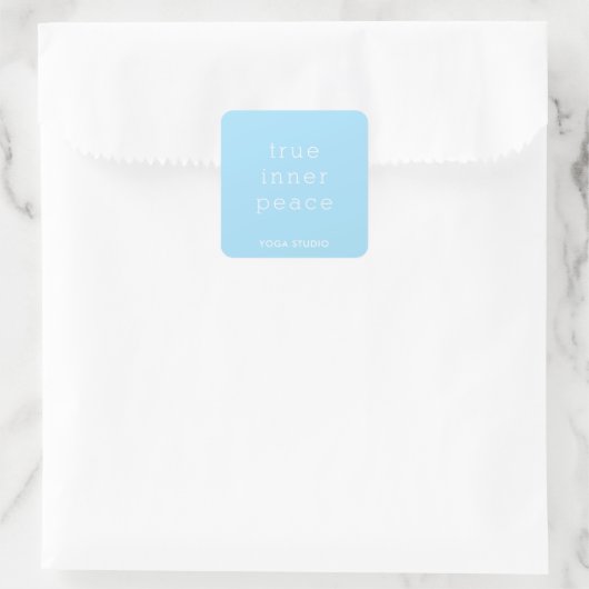 "Ware Innerlijke Vrede" sticker (Tas)