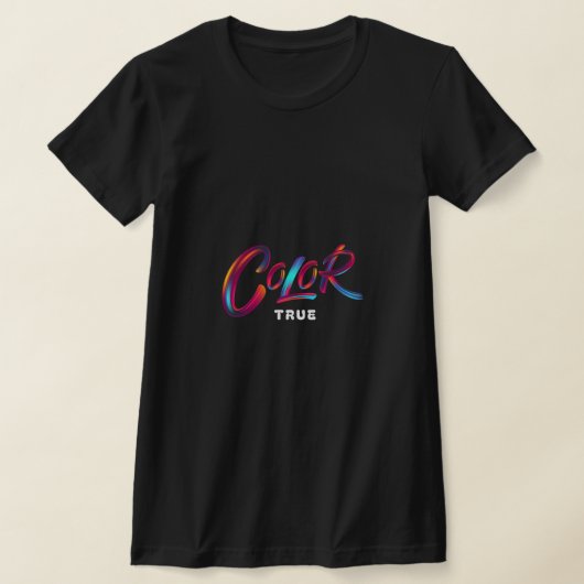 Ware Kleur T-shirt (Laagn)