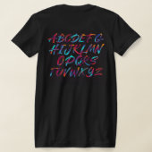 Ware Kleur T-shirt (Laag Achter)