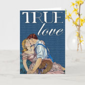 Ware Liefde altijd en voor altijd de Kaart van het (Gele Bloem)