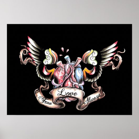 ware liefde altijd poster (Voorkant)