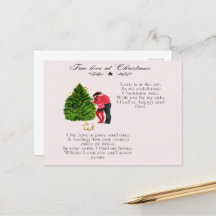 Ware liefde bij Kerstmis gedicht