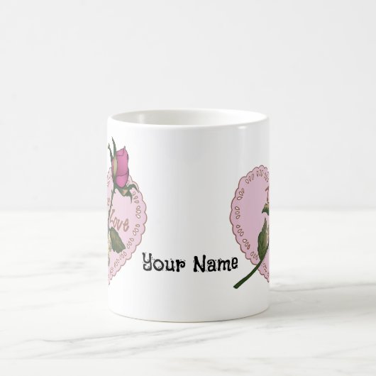 Ware liefde bruiloft mokken (Center)