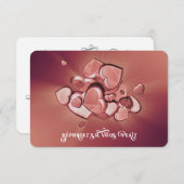 Ware Liefde Bursting Hearts RSVP (Voorkant / Achterkant)