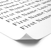 Ware Liefde Hart Tattoo Sticker Bruiloft Zitplaats Poster (Hoek)