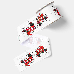 Ware Liefde, Harten en Spinnen Grosgrain Lint