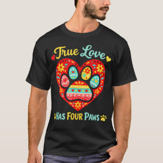 Ware Liefde Heeft Pootjes Knuffel Hond Kat Liefheb T-shirt