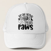 Ware liefde heeft vier poten voor het Dierenvriend Trucker Pet (Voorkant)