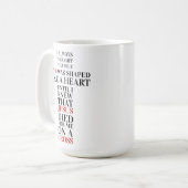 Ware liefde koffiemok (Voorkant links)