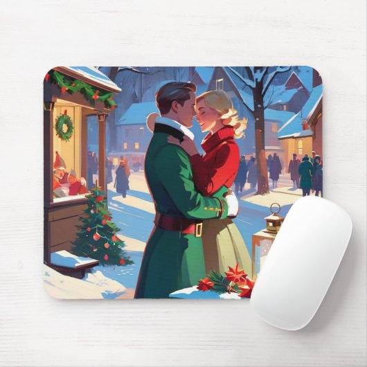 Ware liefde met kerst - Muismat (Met muis)