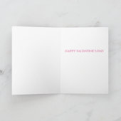 Ware Liefde Offering Met Hart Valentijnsdag Kaart (Binnen)