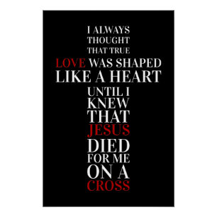 Ware liefde perfect poster