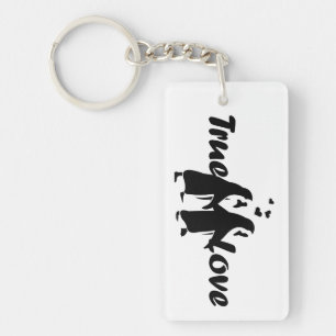 Ware Liefde (Pinguïn) Sleutelhanger