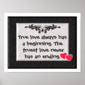 Ware Liefde Poster (Voorkant)