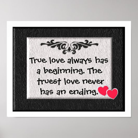 Ware Liefde Poster (Voorkant)