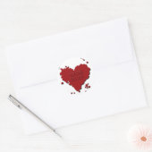 ware liefde ronde sticker (Envelop)