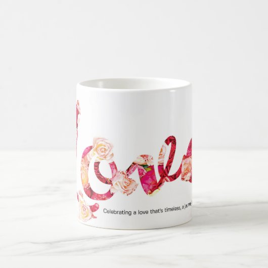 Ware liefde schijnt het helderst koffiemok (Center)