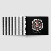 Ware Liefde Skelet Hart Tattoo Bruiloft Gastenboek (Volledig)