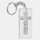 Ware liefde sleutelhanger (Voorkant Links)