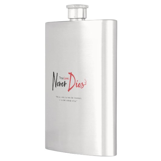 Ware liefde sterft nooit flacon (Links)